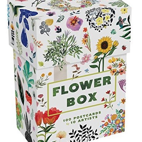 Flower Box: 100 Postcards by 10 artists