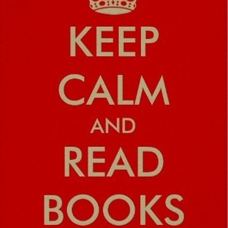 Keep Calm and Read Books Poster