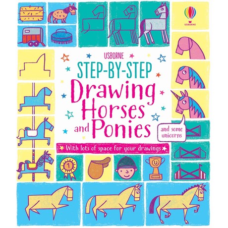 לומדים לצייר סוסים - Drawing Horses and Ponies