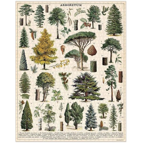 פאזל עצים (Arboretum) וינטג' 1,000 חלקים