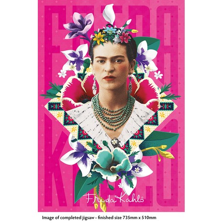 פאזל פרידה קאלו 1,000 חלקים Puzzle Frida Kahlo Pink
