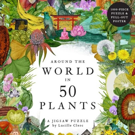 פאזל 1,000 חלקים  Around the World in 50 Plants