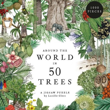 פאזל 1,000 חלקים  Around the World in 50 Trees