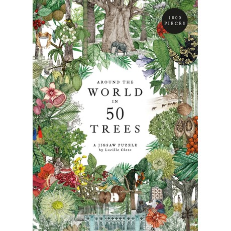 פאזל 1,000 חלקים  Around the World in 50 Trees