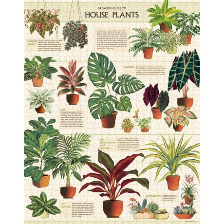 פאזל צמחי בית (House Plants) וינטג' 1,000 חלקים