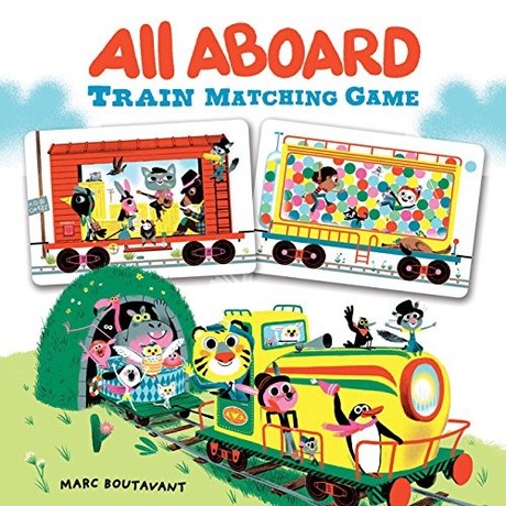 All Aboard Train Matching Game משחק זיכרון רכבות
