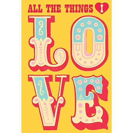 All the Things I Love Journal יומן