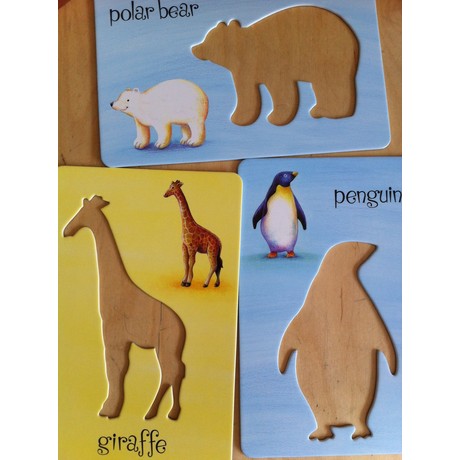 Animal Stencil Cards - כרטיסי שבלונות חיות