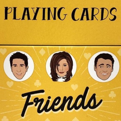 Friends Playing Cards קלפי משחק