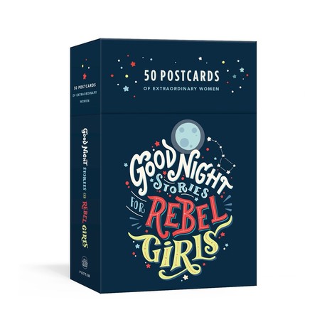 Good Night Stories for Rebel Girls Postcards גלויות