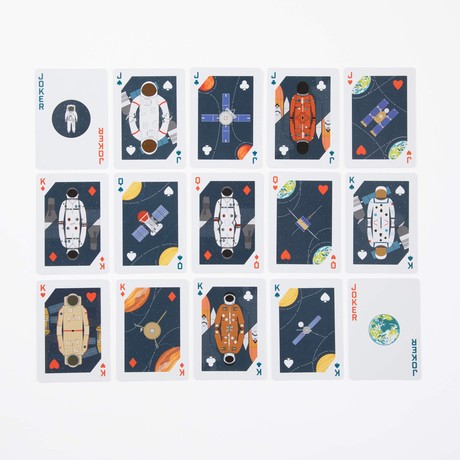 History of Space Travel Cards קלפי משחק