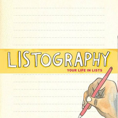 Listography Journal: Your Life in Lists