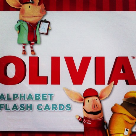 Olivia Alphabet Flash Cards