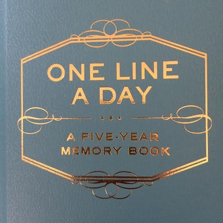 One Line a Day A Five-Year Memory Book