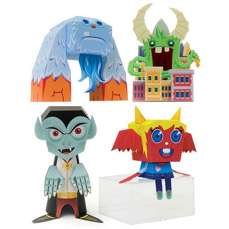 Papertoy Monsters Make Your Very Own Amazing Papertoys