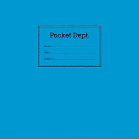 Pocket Dept. The Messenger Bag 3 Lined Notebooks