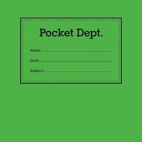 Pocket Dept. The Shirt Pocket 3 Lined Notebooks