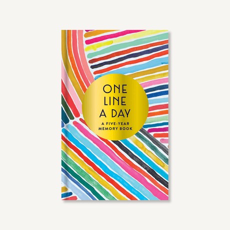 Rainbow One Line a Day: A Five-Year Memory Book