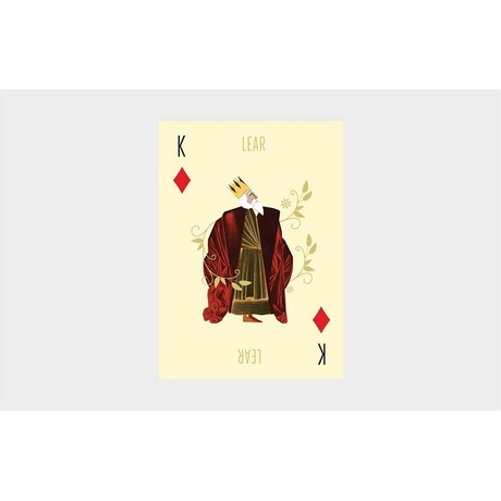 Shakespeare Playing Cards קלפי משחק