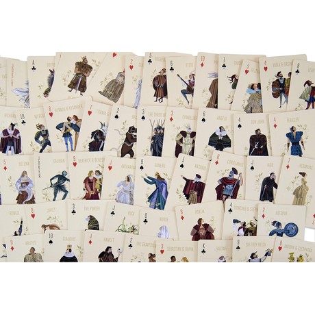 Shakespeare Playing Cards קלפי משחק