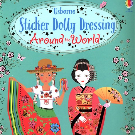 Sticker Dolly Dressing Around the World מדבקות