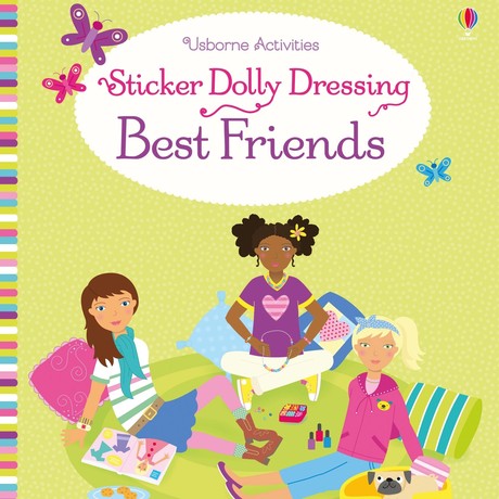 Sticker Dolly Dressing Best Friends