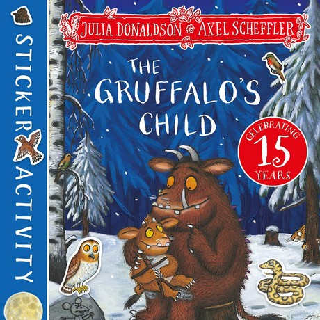 The Gruffalo's Child Sticker Book טרופותי הבת מדבקות