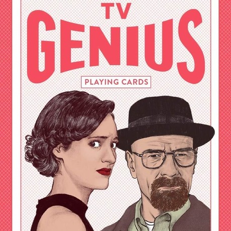 TV Genius Playing Cards קלפי משחק