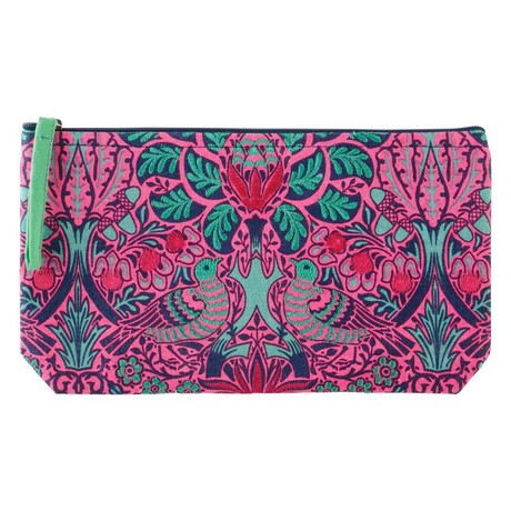 William Morris Celandine Embroidered Pouch