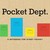 Pocket Dept. The Pocket Pack 4 Assorted Notebooks